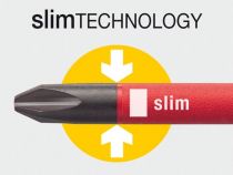 Wiha - tournevis slimfix softfinish® vde/gs - phillips ph1 x 80mm (WH35393)