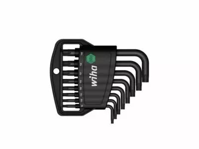 Wiha Jeu De Cl�s M�les En �tui Classic Torx�, 8 Pcs, Court, Oxyd� Noir (36461) (WH36461)
