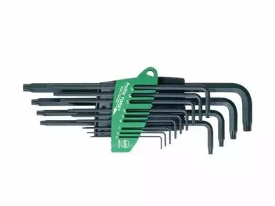 Wiha Jeu De Cl�s M�les En �tui Prostar Torx�, 13 Pcs, Oxyd� Noir (24312) (WH24312)