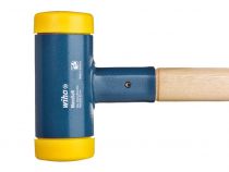 Wiha Masse Sans Rebond, Mi-Dur Avec Manche En Hickory, Embout De Massette Rond (02091) 100 Mm (WH02091)