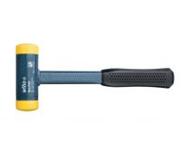 Wiha Massette Sans Rebond Avec Embouts Mi-Durs Avec Manche En Tube D\'Acier, Embout De Massette Rond (02128) 60 Mm (WH02128)