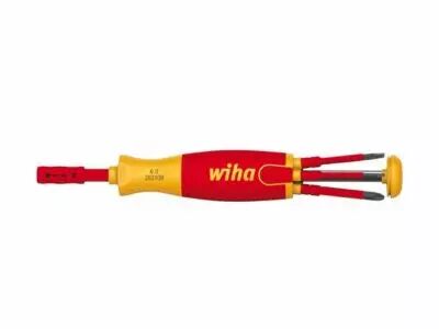 Wiha Tournevis Avec Magasin D\'Embouts Liftup Electric Torx� Avec 6 Slimbits. (41157) (WH41157)