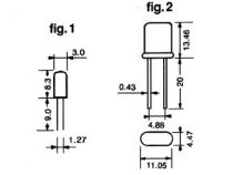 X-tal 3.579545 mc -- hc-49/u (X3.5795)