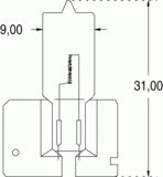 X511 9x31 12v 55w h2 (122740)