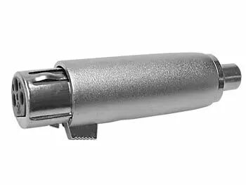 Xlr femelle 3 broches vers fiche rca femelle (CAA12)