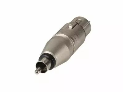 Xlr femelle 3 points vers rca/phono m�le (NA2FPMM)