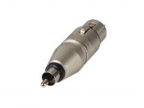Xlr femelle 3 points vers rca/phono mâle (NA2FPMM)