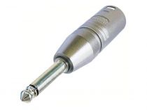 Xlr mâle 3 points vers jack 1/4 mono (NA2MP)