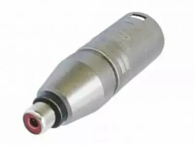 Xlr m�le 3 points vers rca/phono femelle (NA2MPMF)