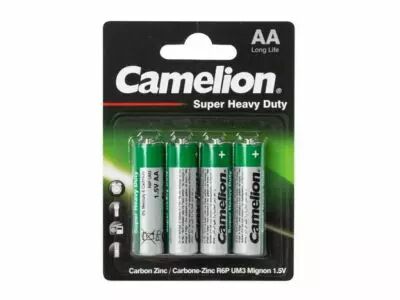 Zinc carbone aa / lr6 1.5v-1200mah (4pcs/bl) (R6C)